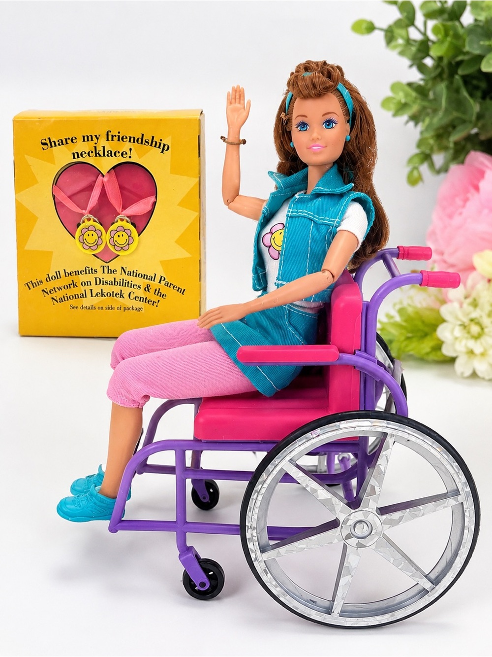 1996 Share a Smile Becky Doll ♿💗 Vintage Special Edition NRFB